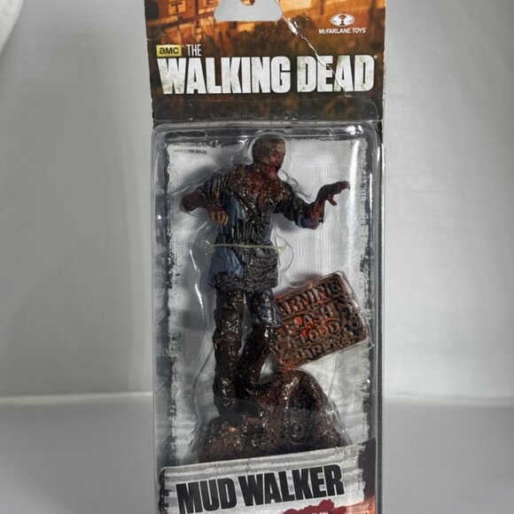 2015 AMC The Walking Dead Series 7 MUD WALKER Action Figure - Picture 1 of 11